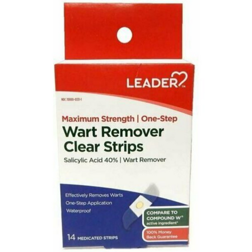 Wart Remover Compound W 40 Adhesive Strip 14 per Box