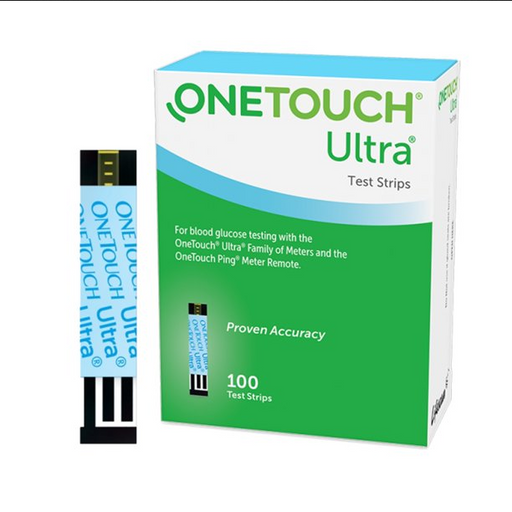  OneTouch Ultra Control Solution for Blood Glucose Meters, Test  Strips - 0.126 Fl Oz : Health & Household