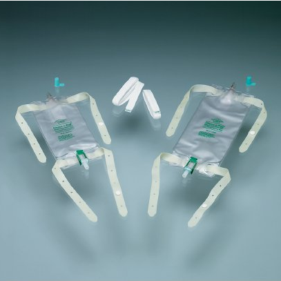 Reusable Leg Bag Straps with Fabric Velcro Closure - Bard — Mountainside  Medical Equipment