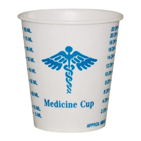  Medical Action Graduated Triangular Measuring Cup with CC and  oz, 10/Pk, Translucent: Home & Kitchen