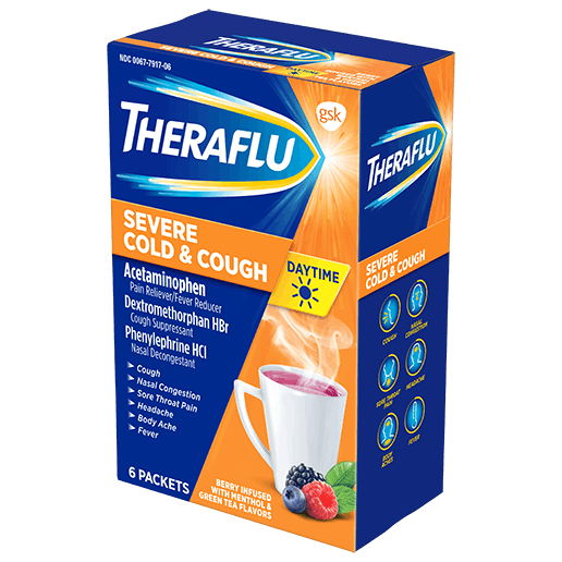 does theraflu work for cough