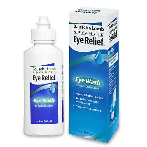 Bausch & Lomb Eye Relief Eye Wash Solution, Sterile 4 oz — Mountainside  Medical Equipment
