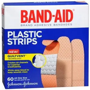 Dynarex Large Patch Flexible Fabric Adhesive Bandages 2 x 4 1/2 - 50/box  • First Aid Supplies Online