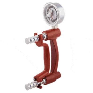 Pneumatic Squeeze Bulb Dynamometer with 30 PSI Gauge