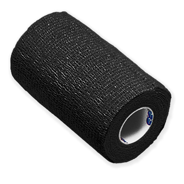 Sensi-Wrap Self-Adherent Elastic Wrap Bandage, Black — Mountainside ...