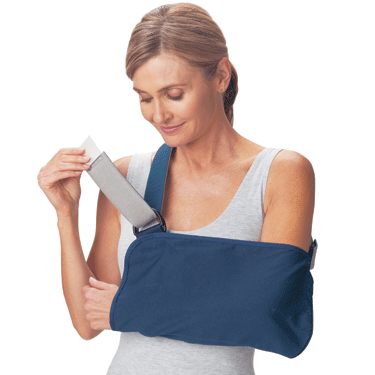 ProCare Blue Vogue Cast Arm Sling — Mountainside Medical Equipment