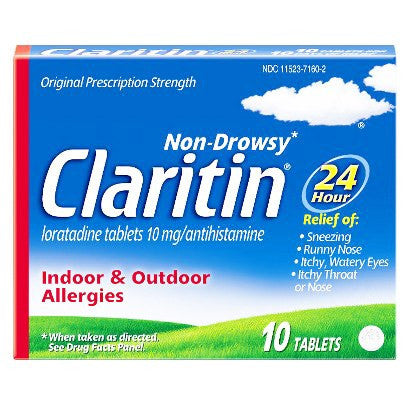 Claritin Non Drowsy 24 Hour Relief Allergy Medicine