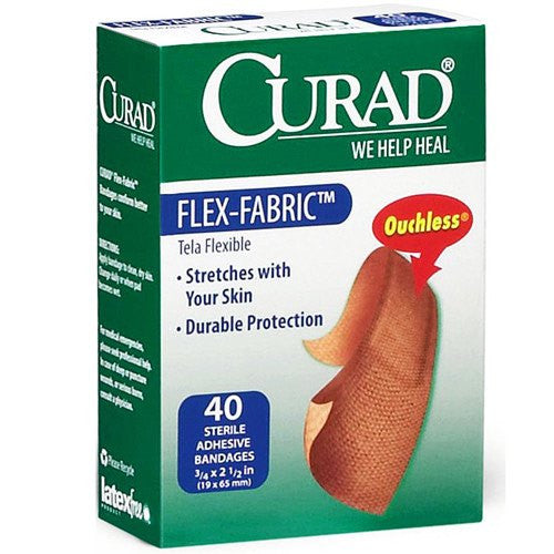 Flexible Fabric Wing Bandages 3 x 3, 50/box (Bandaid) — Mountainside  Medical Equipment