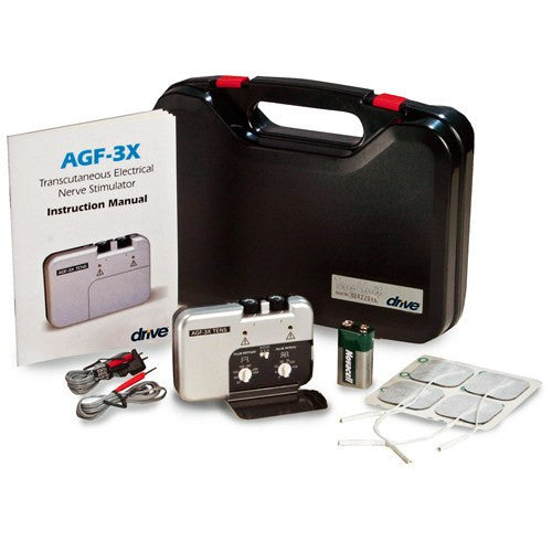 Complete TENS Pain Relief Unit with Carrying Case — Mountainside Medical  Equipment