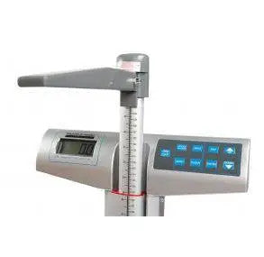  Health O Meter 600KL Digital Scale, Heavy Duty Eye-Level with  Integral Digital Height Rod, Capacity 600 lbs, Resolution 0.2 lb, 14-1/4 x  14-1/4 x 2-5/8 Platform : Industrial & Scientific