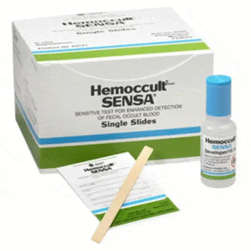 Hemoccult Sensa 100 Single Slide Test Cards, 2-Developers 