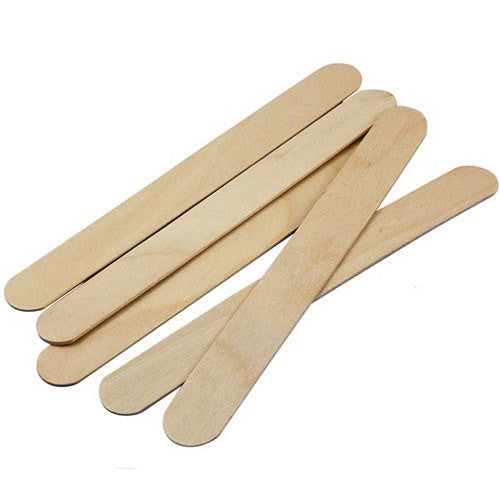  MedBlades Box of 100 Individually Wrapped Sterile 6 inch Wooden  Smooth Disposable Tongue Depressors Medical Hobby Craft Dental : Industrial  & Scientific
