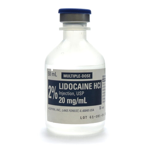 Lidocaine 2% for Injection 50mL