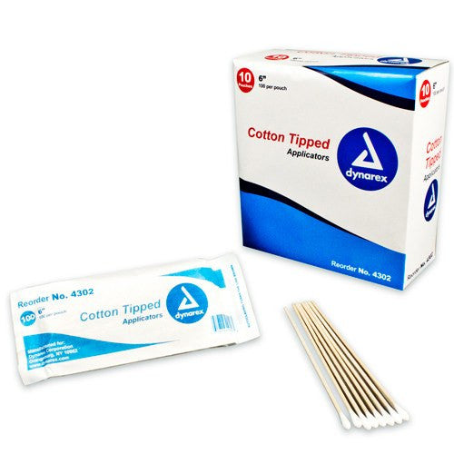 sterile cotton swab