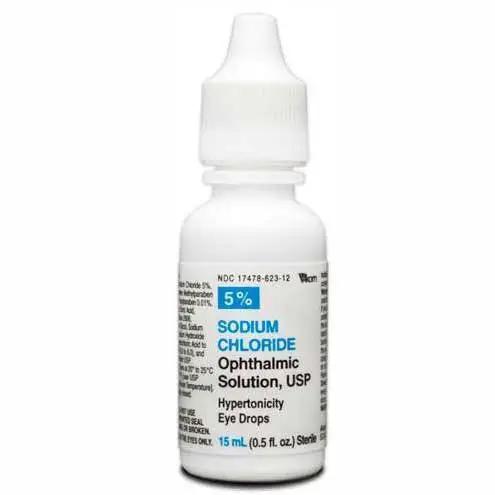 normal saline eye drop