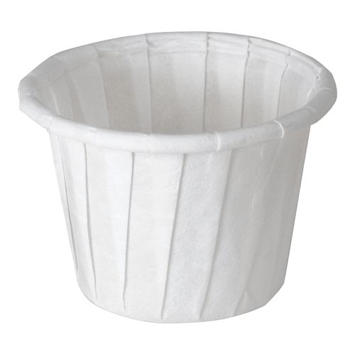 250 Vakly Paper Medicine Cups, 3/4 oz, Disposable Souffle Cups