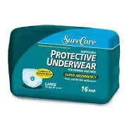 surecare disposable protective underwear