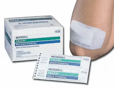 Home » Gauze Pads » Telfa Adhesive Island Dressing 2 x 3.75, Sterile 