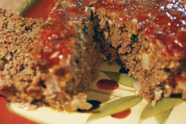 Meatloaf with Balsamic Caramelized Onions – Robert 