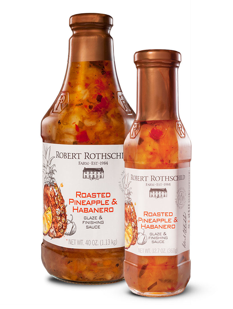 Pineapple Habanero Sauce 40 oz bottle | Robert Rothschild Farm