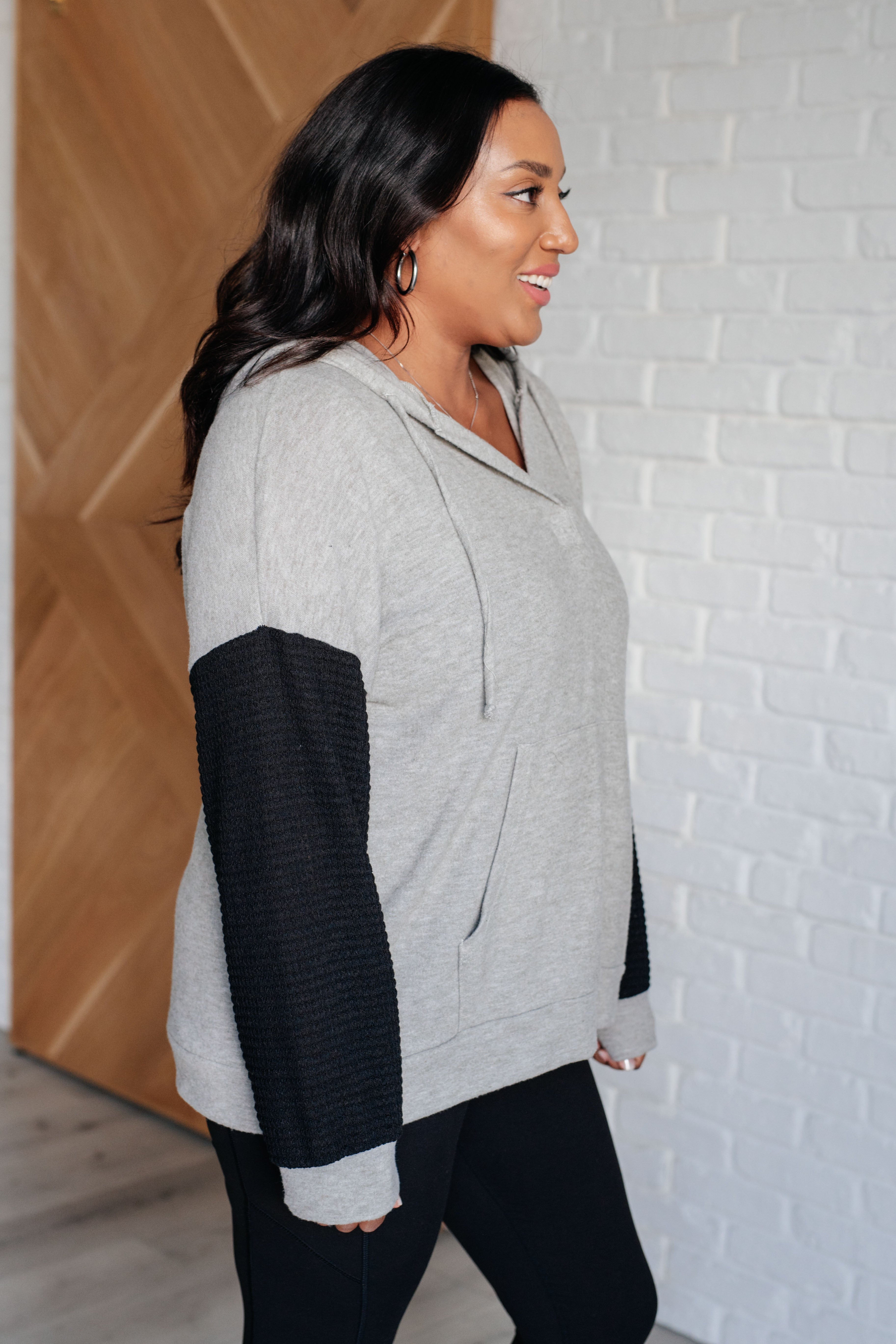 Rya Color Block Hoodie