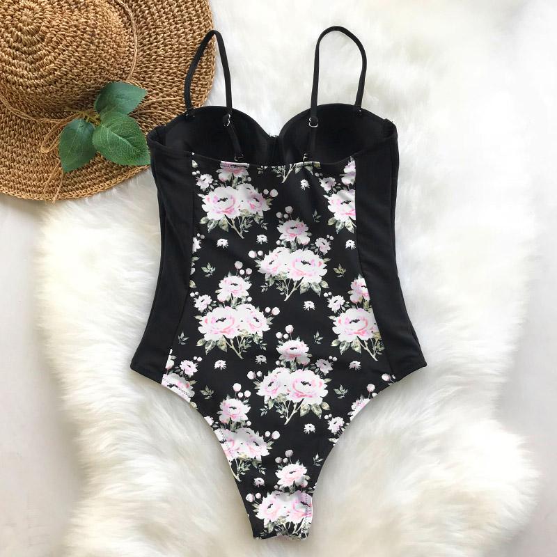 Sexiest Floral Beach Bathing Suit – Pesci Moda