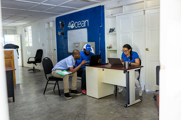 4ocean Haiti Team Getting a Gameplan Together