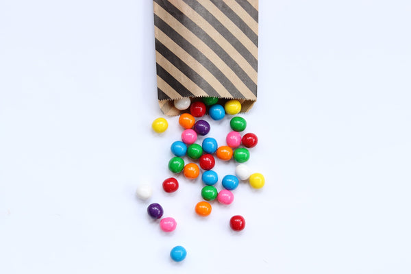 Candies Bought in Bulk in Paper Bag