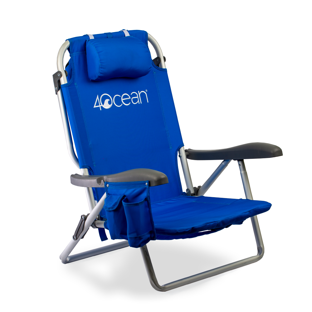 4ocean Signature Layflat Backpack Beach Chair with Cooler