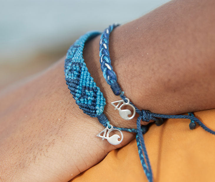 Image of Bali Wave Bracelet Dark Blue Multi