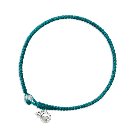 White-Sided Dolphin Braided Bracelet - 4ocean