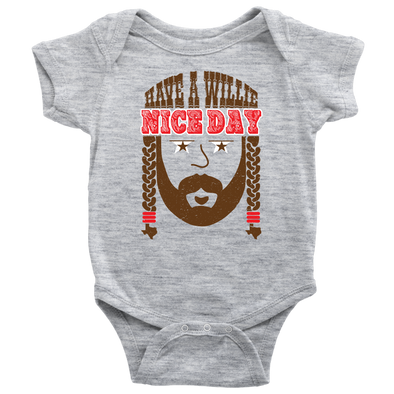 Have A Willie Nice Day (Color) 3/4 Sleeve Raglan T-Shirt – ATX HUMOR