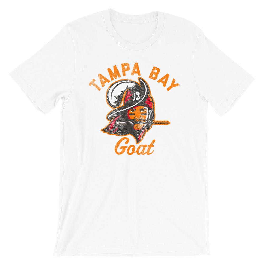 The Tampa Bay Goat Tampa Bay Buccaneers Tom Brady Inspired Unisex T Sh Atx Humor