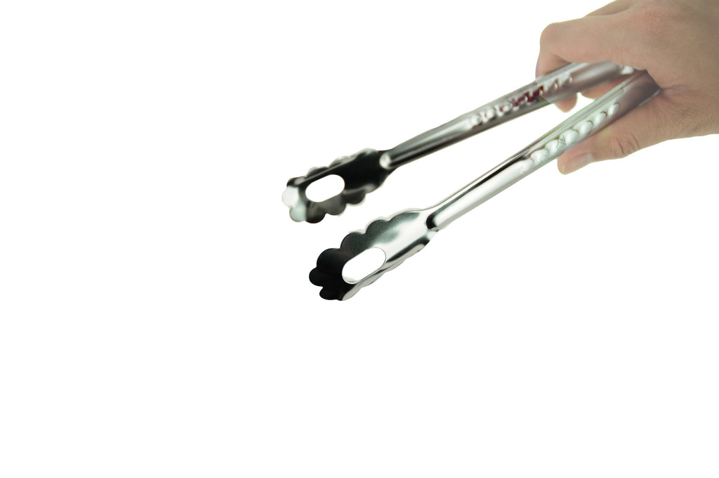 10.28 in. Stainless Steel Utility Tongs