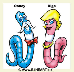 Oouey & Olga / The LOVE Worms