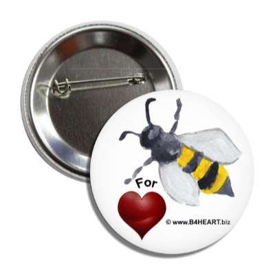 Bee4HEART Badge www.B4HEART.biz