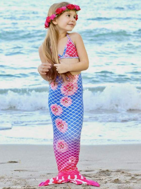 Kids Mermaid Swimwear - Mia Belle Girls