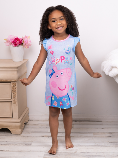 Mia Belle Girls Star Print Nightgown