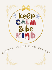 February 17th: Random Act of Kindness Day - Mia Belle Girls Calendar