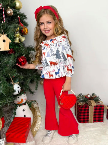 Sweethearts x Mia Belle Girls Love Bug Legging Set