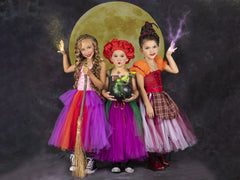Mia Belle Girls Hocus Pocus Inspired Halloween Costumes