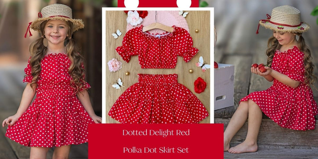 3 Sweet Girls Polka Dot Outfits For Spring | Mia Belle Girls Blog