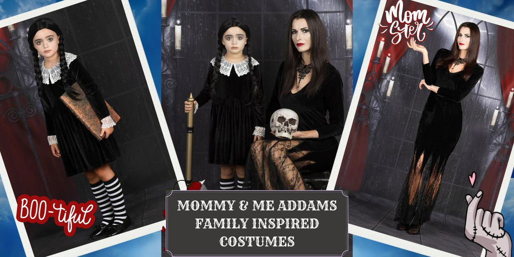 Mia Belle Girls 3 Cute Wednesday Addams Halloween Costumes
