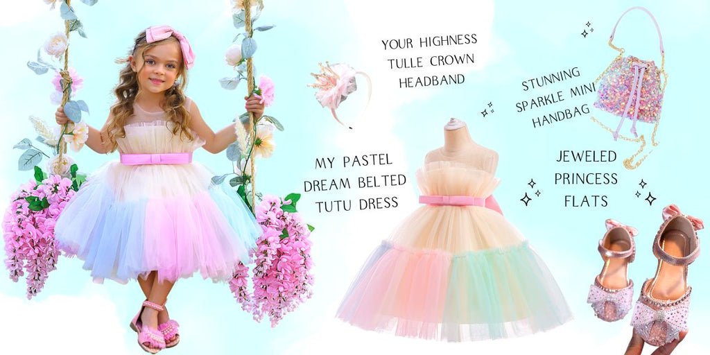 Kids Fashion Blog | Mia Belle Girls Formal Spring Princess Style Guide