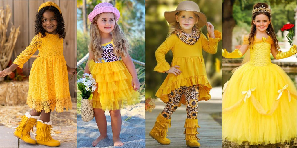 What The Color Yellow Says About Your Daughter | Mia Belle Girls Blog