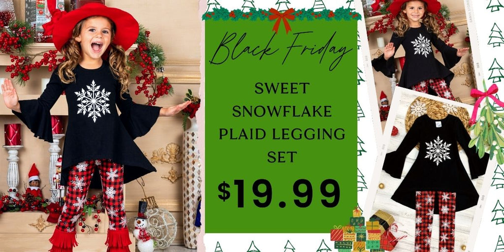 Mia Belle Girls Black Friday Daily Deals: Christmas Sets & Dresses