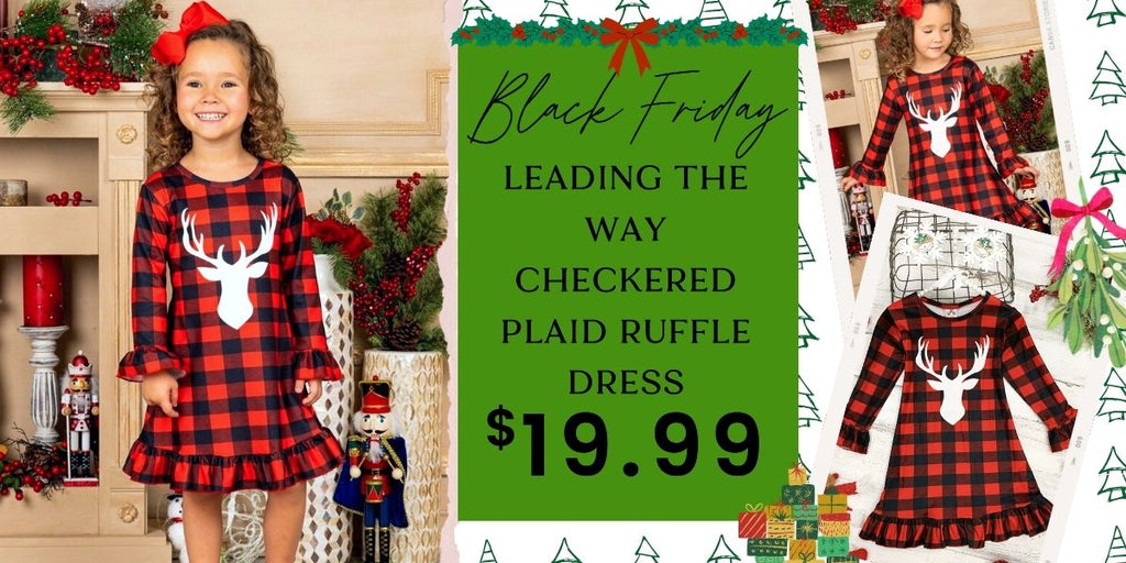 Mia Belle Girls Black Friday Daily Deals: Christmas & Snowman Outfits