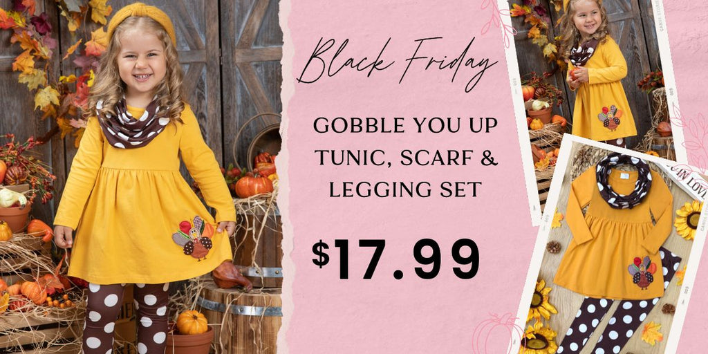 Mia Belle Girls Black Friday Daily Deal 3: Legging Sets To Melt Hearts
