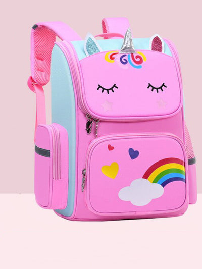 Pink Unicorn Rainbow Backpack Set With Matching Lunchbox – Buy Me