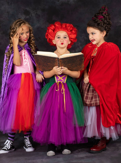 Girls Halloween Costumes | Hocus Pocus Tutu Dress - Mia Belle Girls